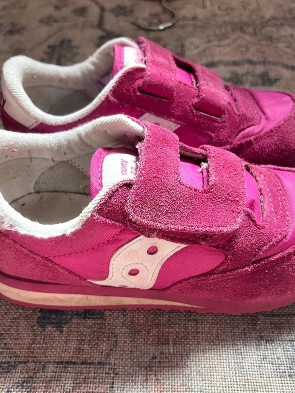 Saucony Baby Jazz HL Pink Girls US 11